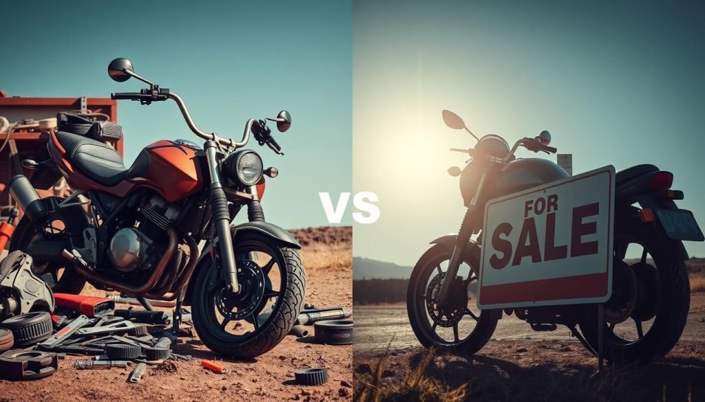 Should You Repair or Sell Your Broken Motorcycle