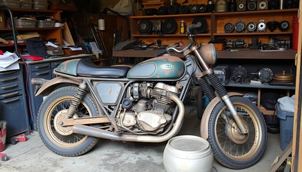 selling motorcycle for parts