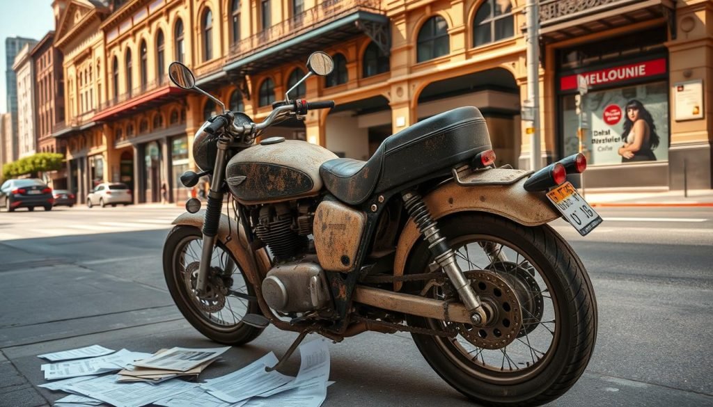 selling motorcycle no title Melbourne