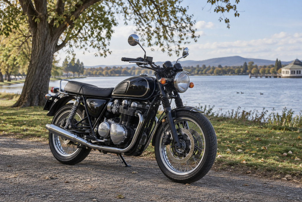 Ballarat — AI illustration of a motorcycle in Australia