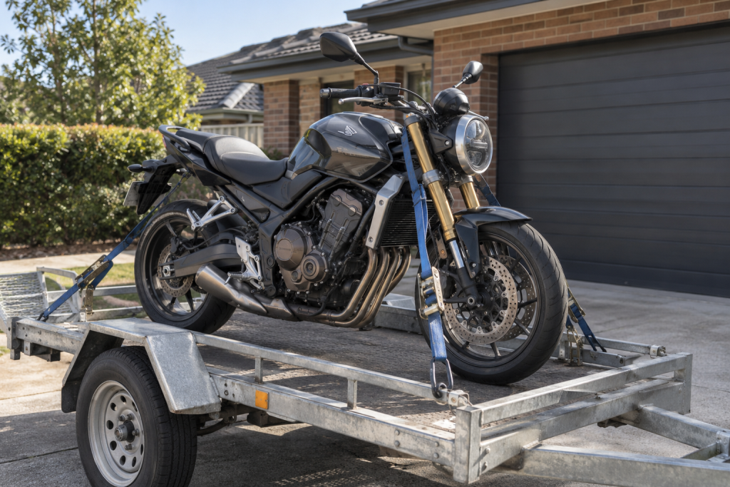 Motorcycle Collection — AI illustration of a motorcycle in Australia